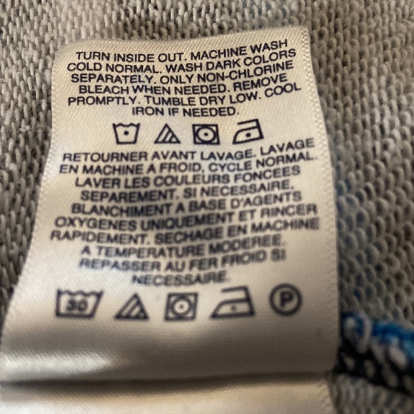 Lands’ End Collared Sweatshirt Size XL 18 - Picture 6 of 7